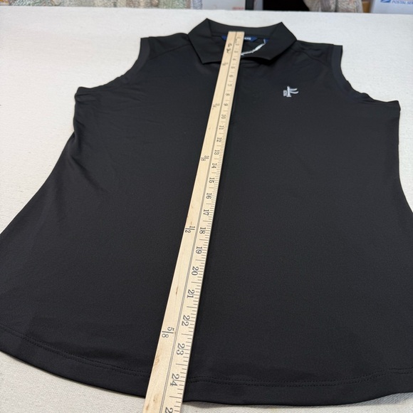 Cutter & Buck Black Sleeveless Polo Tee - Size S/P - NWT - Picture 14 of 15